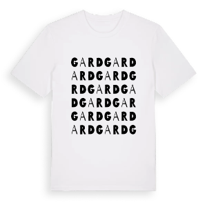 Gard ordlek t-shirt – ekologisk bomull t-shirt från Pinshirt