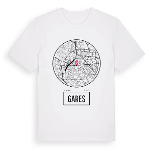 Gares t-shirt – ekologisk bomull t-shirt från Pinshirt