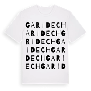 Garidech ordlek t-shirt – ekologisk bomull t-shirt från Pinshirt