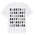 Garrevaques ordlek t-shirt