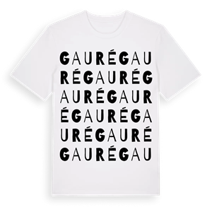 Gauré ordlek t-shirt – ekologisk bomull t-shirt från Pinshirt