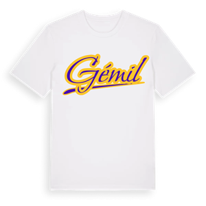 Gémil baseball t-shirt – ekologisk bomull t-shirt från Pinshirt