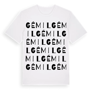 Gémil ordlek t-shirt – ekologisk bomull t-shirt från Pinshirt