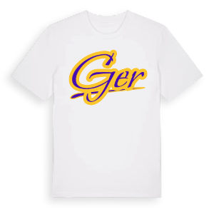 Ger baseball t-shirt – ekologisk bomull t-shirt från Pinshirt