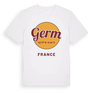 Germ cirkel t-shirt – ekologisk bomull t-shirt från Pinshirt