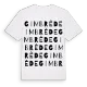 Gimbrède ordlek t-shirt