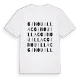 Ginouillac ordlek t-shirt