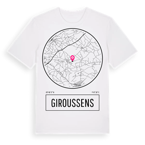 Giroussens t-shirt – ekologisk bomull t-shirt från Pinshirt