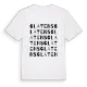 Glatens ordlek t-shirt