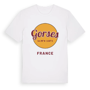 Gorses cirkel t-shirt – ekologisk bomull t-shirt från Pinshirt