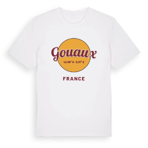 Gouaux cirkel t-shirt – ekologisk bomull t-shirt från Pinshirt