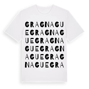 Gragnague ordlek t-shirt – ekologisk bomull t-shirt från Pinshirt