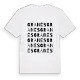 Granès ordlek t-shirt
