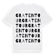 Gratentour ordlek t-shirt