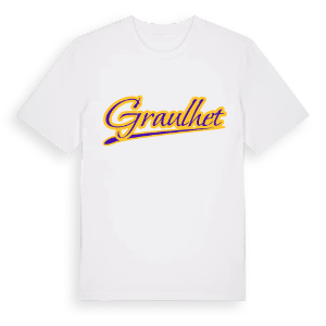 Graulhet baseball t-shirt – ekologisk bomull t-shirt från Pinshirt