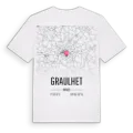 Graulhet karta t-shirt