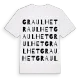 Graulhet ordlek t-shirt
