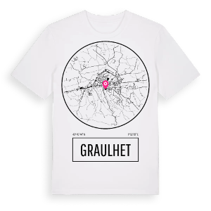 Graulhet t-shirt – ekologisk bomull t-shirt från Pinshirt