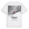 Hérault karta t-shirt