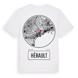 Hérault t-shirt – ekologisk bomull t-shirt från Pinshirt