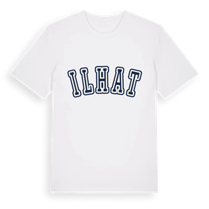 Ilhat college t-shirt – ekologisk bomull t-shirt från Pinshirt
