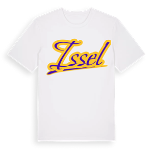 Issel baseball t-shirt – ekologisk bomull t-shirt från Pinshirt