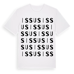 Issus ordlek t-shirt – ekologisk bomull t-shirt från Pinshirt