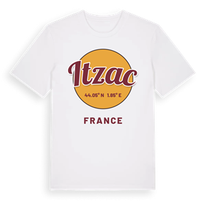 Itzac cirkel t-shirt – ekologisk bomull t-shirt från Pinshirt