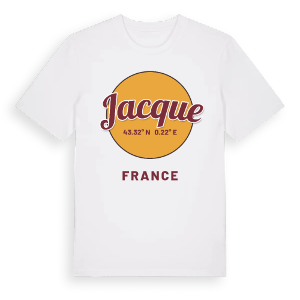 Jacque cirkel t-shirt – ekologisk bomull t-shirt från Pinshirt