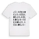 Jû-Belloc ordlek t-shirt