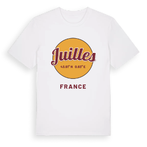 Juilles cirkel t-shirt – ekologisk bomull t-shirt från Pinshirt