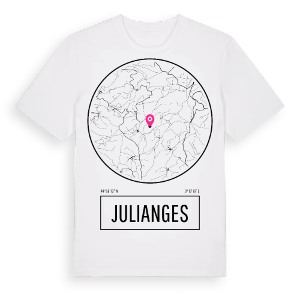 Julianges t-shirt – ekologisk bomull t-shirt från Pinshirt