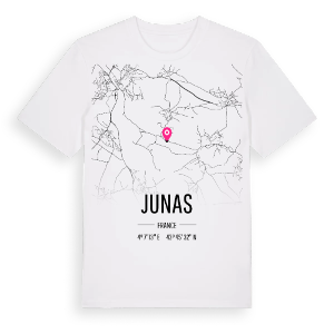 Junas karta t-shirt – ekologisk bomull t-shirt från Pinshirt