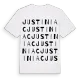 Justiniac ordlek t-shirt
