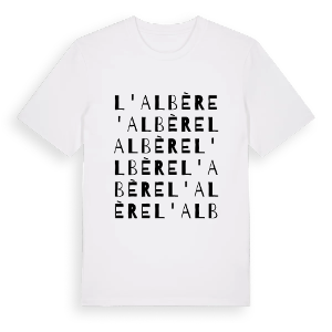 L'Albère ordlek t-shirt – ekologisk bomull t-shirt från Pinshirt