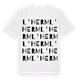 L'Herm ordlek t-shirt