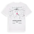 La Bastide-de-Bousignac karta t-shirt