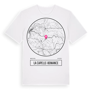 La Capelle-Bonance t-shirt – ekologisk bomull t-shirt från Pinshirt