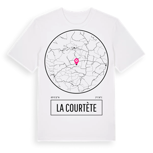 La Courtète t-shirt – ekologisk bomull t-shirt från Pinshirt