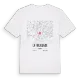 La Fouillade karta t-shirt