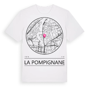 La Pompignane t-shirt – ekologisk bomull t-shirt från Pinshirt