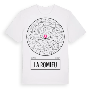 La Romieu t-shirt – ekologisk bomull t-shirt från Pinshirt
