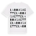 La Rouquette ordlek t-shirt