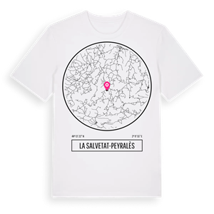 La Salvetat-Peyralès t-shirt – ekologisk bomull t-shirt från Pinshirt