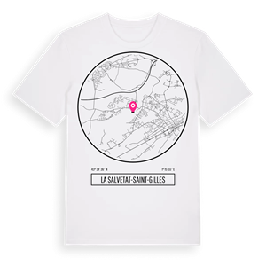 La Salvetat-Saint-Gilles t-shirt – ekologisk bomull t-shirt från Pinshirt