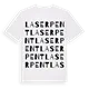 La Serpent ordlek t-shirt
