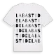 Labastide ordlek t-shirt