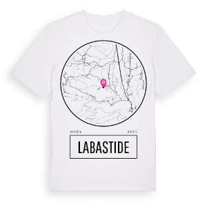 Labastide t-shirt – ekologisk bomull t-shirt från Pinshirt