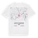 Labastide-Esparbairenque karta t-shirt