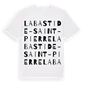 Labastide-Saint-Pierre ordlek t-shirt